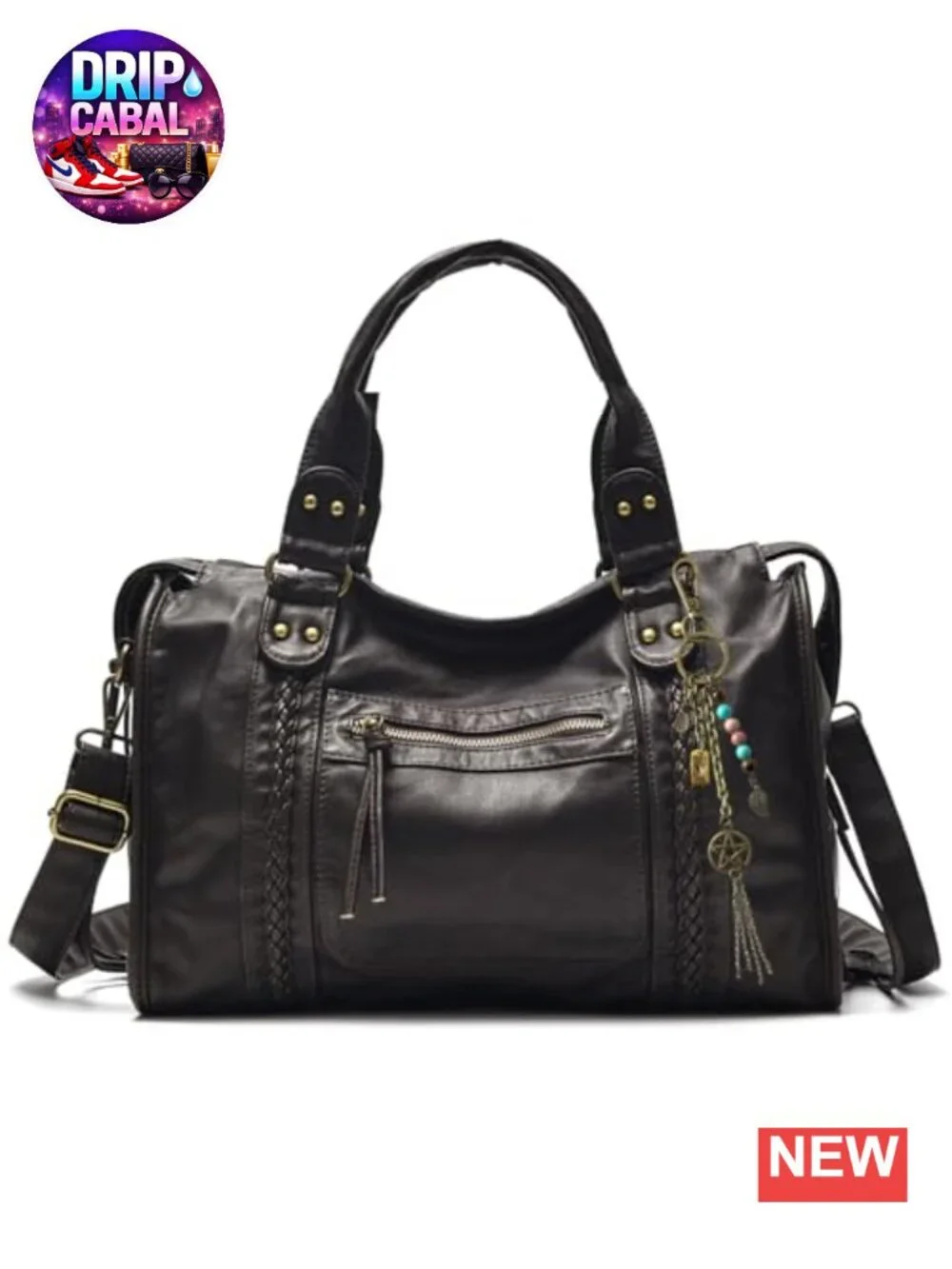 Womens Crossbody Bag Hobo Tote Soft Faux Leather Vintage Y2K Purse Shoulder